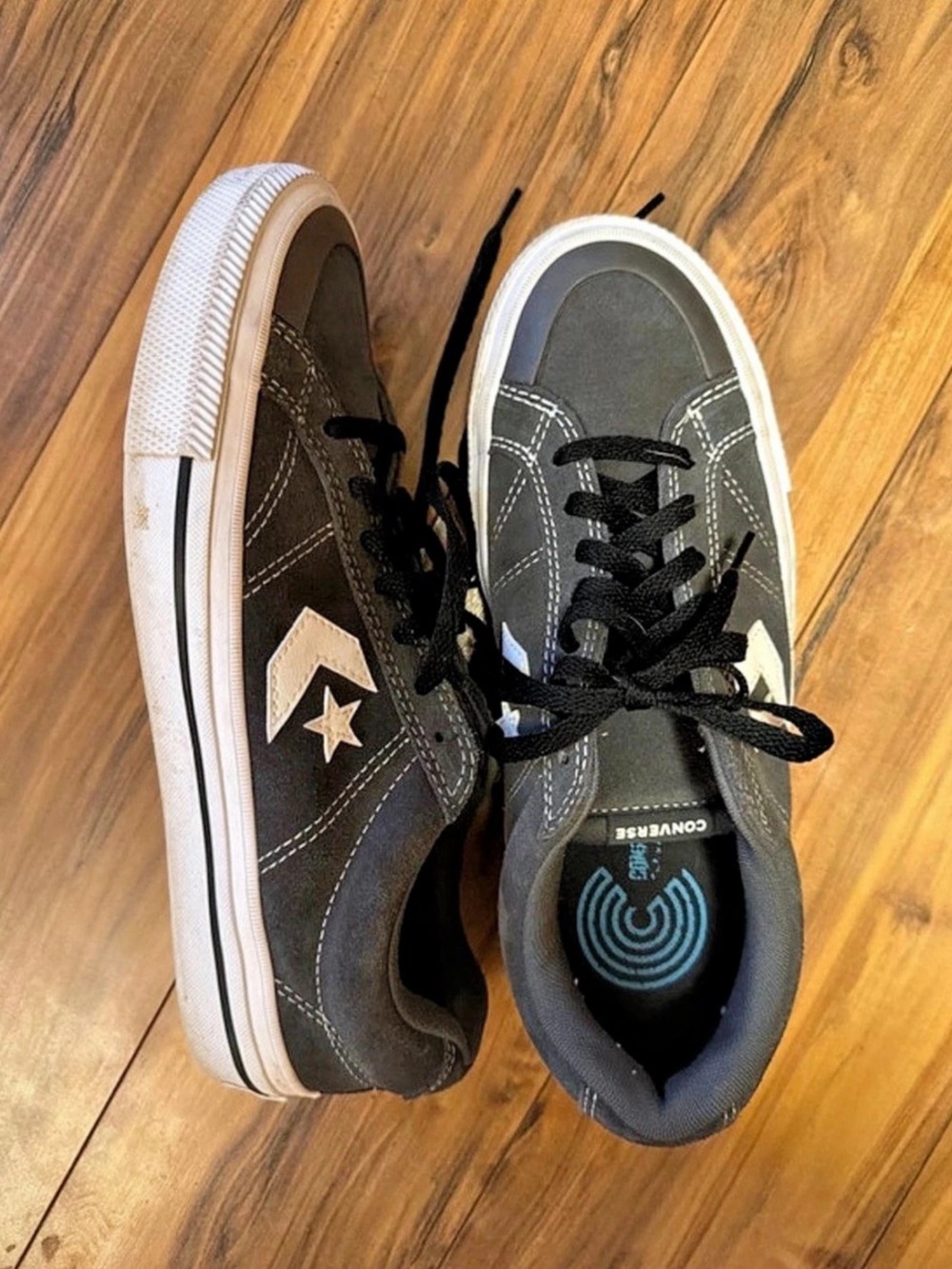 Converse One Star Black & White Sneakers